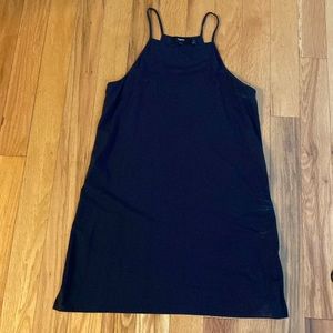 Theory.Cotton dress.Navy size medium .great condition